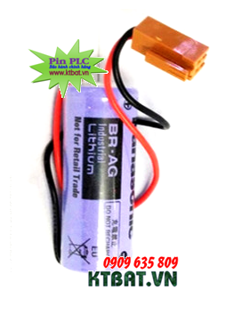 Pin PLC-CNC Panasonic BR-AG lithium 3V size 4/5A 2200mAh -Made in Japan