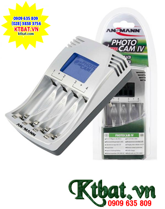 Ansmann Photocam IV with 04slots, charging AA,AAA batteries