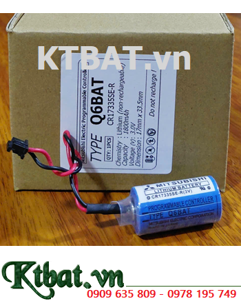 Pin Mitsubishi CR17335SE-R lithium 3V size 2/3A 1800mAh chính hãng Made in Japan