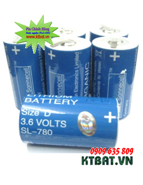 Pin SL-780 Sonnecell Lithium 3.6V size D - 16500mAh - Made in Germany