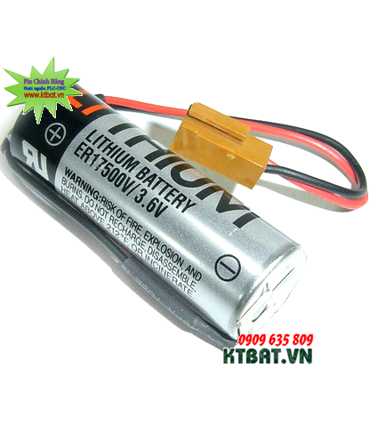 Pin PLC Toshiba ER17500 lithium 3,6V size A 2700mAh - Made in Japan