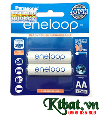 Panasonic Eneloop BK-3MCCE/2BT (AA1900mAh 1.2v) rechargeable batteries