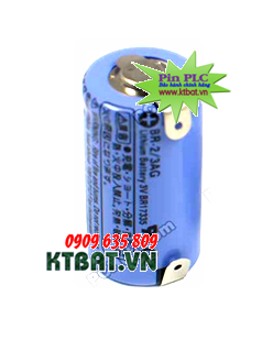 Pin PLC-CNC Panasonic BR-2/3AG lithium 3V size 2/3A 1450mAh -Made in Japan