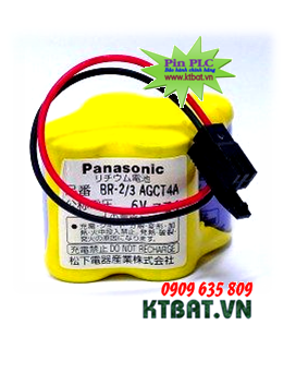 Pin PLC-CNC Panasonic BR-2/3AGCT4A lithium 6V -Made in Japan