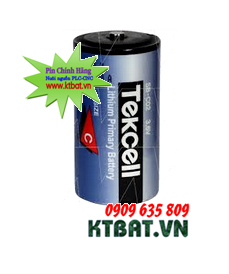 Pin 3.6V Tekcell SB-C02 Lithium size C - 8500mAh - Made in Korea