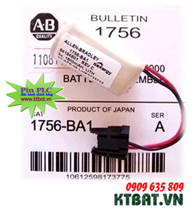 Pin PLC Allen Bradley AB 1756-BA1 lithium 3V-Made in Japan