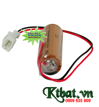 Pin PLC FUJI CR8.LHC lithium 3v size 4/5A 2600mAh Made in Japan