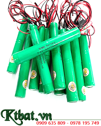 Pin sạc khối NiMh 2.4V-AA700mAh; Pin sạc 2.4V-AA700mAh; Pin sạc công nghiệp 2.4V-AA700mAh