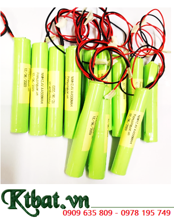 Pin sạc 2.4v-AA400mAh, Pin sạc GREPOW 2.4v-AA400mAh chất lượng cao, Pin đèn Exit thoát hiểm 2.4v-AA400mAh