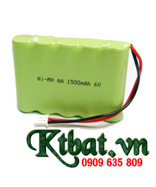 Recharge Baterries Pack NiMh-NiCd 6V-AA1500mAh