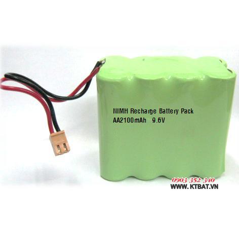 Recharge Baterries Pack 9.6V AA2100mAh NIMH/NICD
