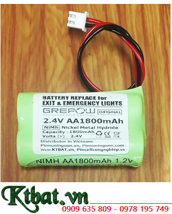 Pin sạc NiMh 2.4v-AA1800mAh; Pin sạc công nghiệp 2.4v-AA1800mAh; Pin sạc 2.4v-AA1800mAh chất lượng cao