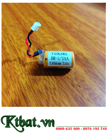 Yaskawa BR-1/2AA, Pin nuôi nguồn PLC Yaskawa BR-1/2AA lithium 3V chính hãng /Xuất xứ NHẬT