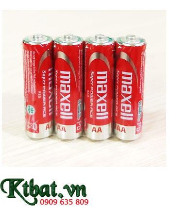 Pin Maxell R6P(AR)4P; Pin AA 1.5v Maxell R6P(AR)4P Super Power ACE chính hãng | Vỉ 4viên