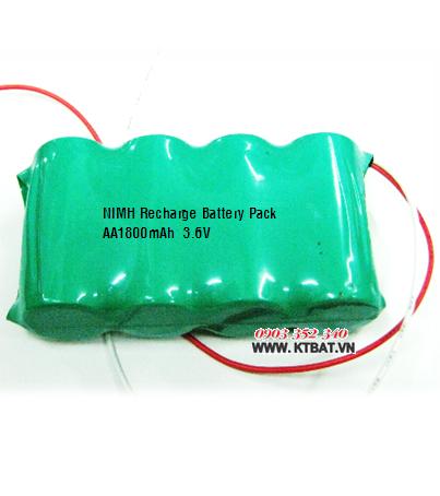 Recharge Baterries Pack 4.8V SC2000mAh NIMH/NICD chính hãng