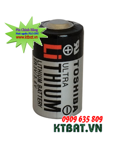 Pin PLC Toshiba ER3V lithium 3,6V size 1/2AA 1000mAh Made in Japan