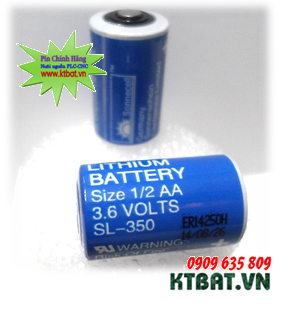 Pin PLC Sonnecell SL-350 Lithium 3,6V size 1/2AA 1200mAh Made in Germany