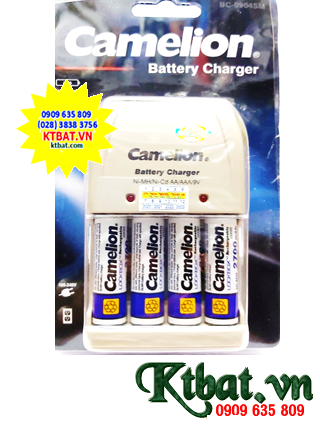 Camelion BC-0904SM (4NH-AA2700LBP2), Included 04 Camelion AA2700mAh 1.2v rechargeable batteries