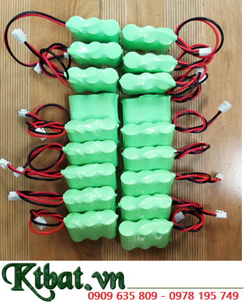 Pin đèn Exit thoát hiểm 3.6v AAA550mAh, Pin đèn sự cố khẩn cấp 3.6v AAA550mAh, Pin Sạc NiMh 3.6v AAA550mAh