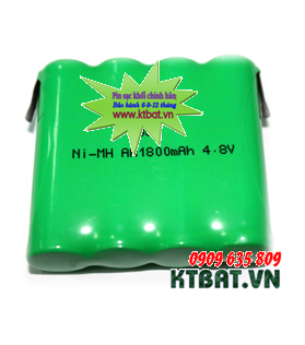 Recharge Baterries Pack NiMh-NiCd 4,8V-AA1800mAh