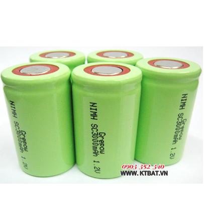 NiMh 1,2v SC3000mAh battery