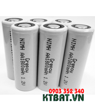NiCd 1,2V AA1800mAh Baterry
