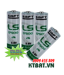 Pin PLC Saft LS17500 Lithium 3,6V size A 3600mAh  Made in France
