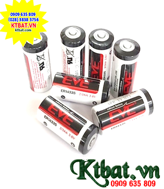 Pin ER14335 _Pin EVE ER14335; Pin nuôi nguồn EVE ER14335 lithium 3.6v 2/3AA 1650mAh chính hãng
