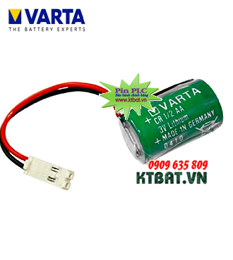 Pin PLC Varta CR1/2AA lithium 3V size AA 950mAh  - Made in Germany
