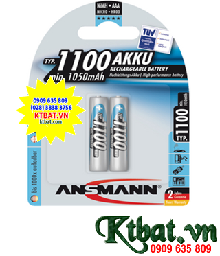 Ansmann Mignon Micro HR03 AAA-1100mAh - BL2 - 5035232