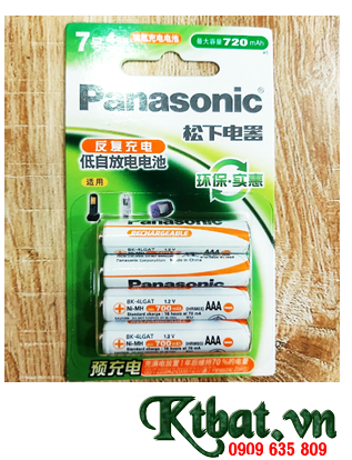 Panasonic BK-4LGA4BCA; AAA 1.2v Panasonic BK-4LGA4BCA AAA700mAh