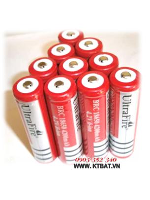 Lithium Li-Ion Ultrafire BRC18650-4200mAh - 4.2V