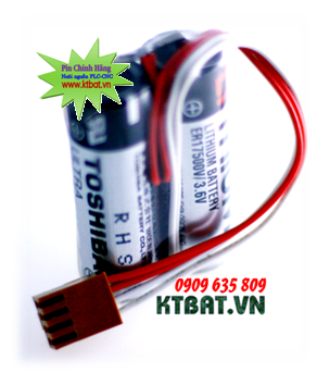 Pin PLC Toshiba 2ER17500 lithium 3,6V 5400mAh size A Made in Japan