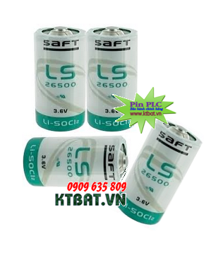 Pin Saft LS26500 -size C lithium 3.6V - 7700mAh