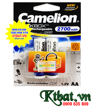 Camelion NH-AA2700LBP2 (AA2700mAh 1.2v Lockbox Recharge Baterries )