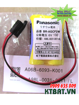 Pin CNC Panasonic BR-AGCF2W lithium 6V size 4/5A 4400mAh -Made in Japan