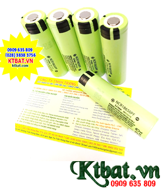 Li-Ion 3,7V Panasonic NCR18650PF - 2900mAh Rechargeable Batteries