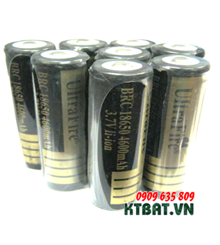 Ultrafire BRC18650-4600mAh lithium Li-Ion 3.7V