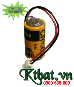 Pin PLC FUJI CR2/3.8L size 2/3A lithium 3V  Made in Japan