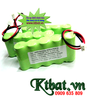 Recharge Baterries Pack NiMh -NiCd 6VC2500mAh,