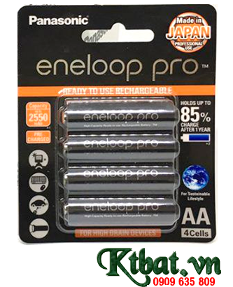 Panasonic Eneloop BK-3HCCE/4BT (AA2550mAh 1.2v) rechargeable batteries