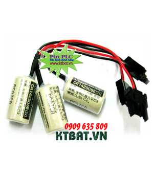 Pin PLC Sanyo CR14250SE-R lithium 3V size 1/2AA 850mAh -Made in Japan