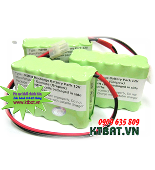 Pin sạc công nghiệp NiMh-NiCd 12V-AA2200mAh