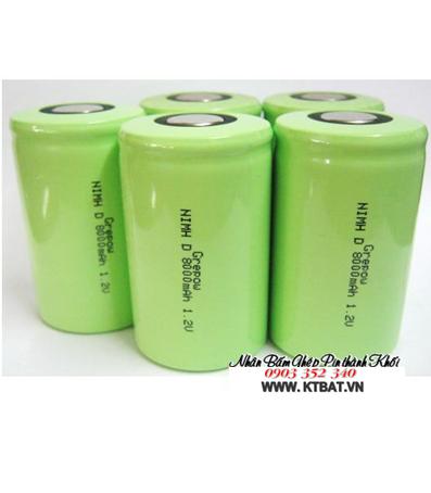 NiMh 1,2v D8000mAh Battery