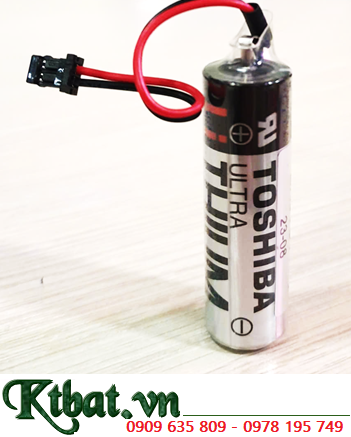 Pin ER6V_Pin Toshiba ER6V; Pin nuôi nguồn PLC Toshiba ER6V lithium 3.6v AA 2000mAh _Xuất xứ Nhật