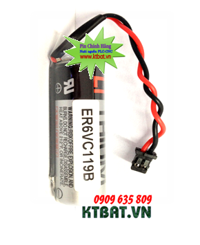 Pin PLC Toshiba ER6VC119B lithium 3,6V size AA 2000mAh - Made in Japan