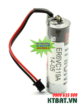 Pin PLC Toshiba ER6VC119A lithium 3,6V size AA 2000mAh - Made in Japan