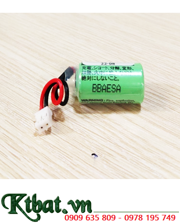 Sanyo CR14250SE; Pin nuôi nguồn PLC Sanyo CR14250SE lithium 3v 1/2AA 850mAh _Made in Japan