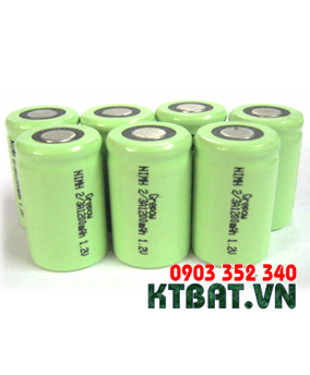 NiMh 1,2v 2/3A1200mAh Battery