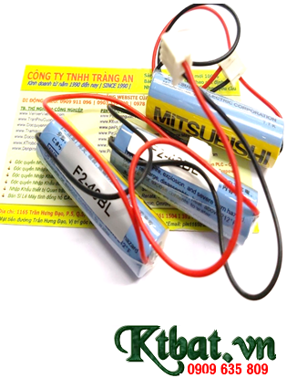 Pin Mitsubishi PLC F2-40BL lithium 3,6V size AA 1800mAh  Made in Japan